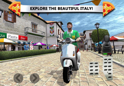 اسکرین شات بازی Pizza Delivery: Driving Simula 2