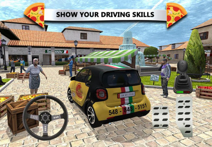 اسکرین شات بازی Pizza Delivery: Driving Simula 1