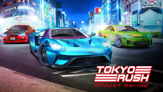 اسکرین شات بازی Tokyo Rush: Street Racing 1