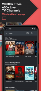 اسکرین شات برنامه Plex: Stream Movies & TV 2