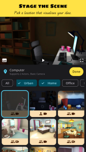 اسکرین شات 2 برنامه Plotagon Studio