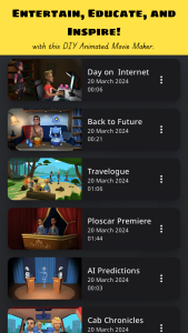 اسکرین شات 6 برنامه Plotagon Studio