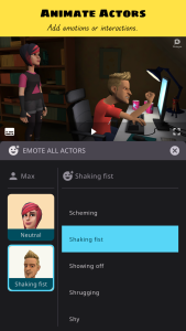 اسکرین شات 5 برنامه Plotagon Studio