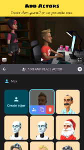 اسکرین شات 3 برنامه Plotagon Studio