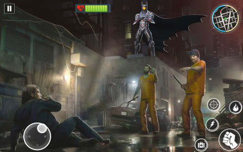 اسکرین شات بازی Bat Robot Hero Man Bat Games 3