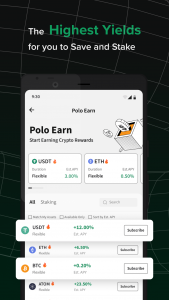 اسکرین شات برنامه Poloniex Crypto Exchange 5