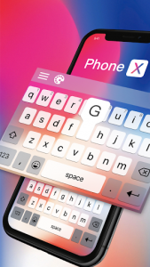اسکرین شات برنامه Phone X Emoji Keyboard 3