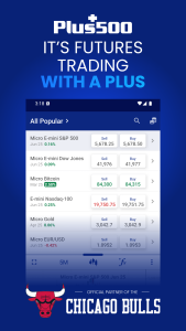 اسکرین شات 1 برنامه Plus500 Trading & Investing