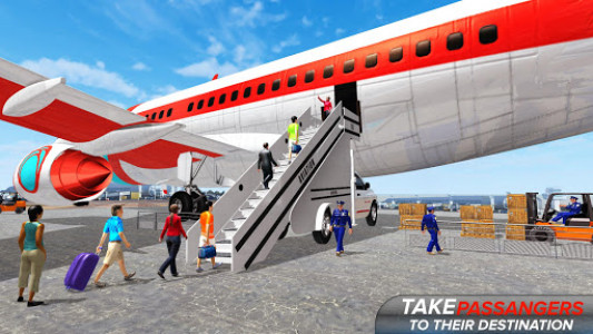 اسکرین شات بازی Airplane Flight Pilot Simulator 2018 5
