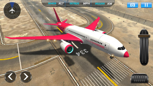 اسکرین شات بازی Airplane Flight Pilot Simulator 2018 6