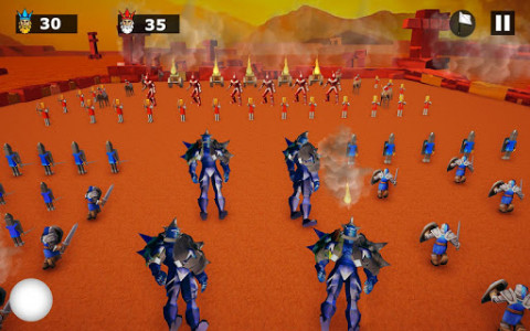 اسکرین شات بازی Battle Simulator of Epic War: Free Battle Games 4
