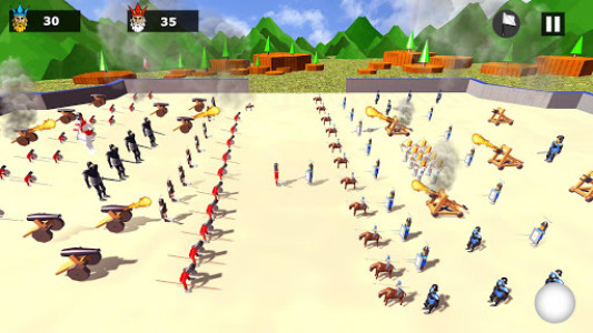 اسکرین شات بازی Battle Simulator of Epic War: Free Battle Games 6