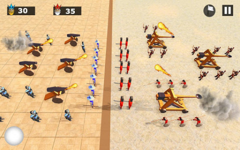 اسکرین شات بازی Battle Simulator of Epic War: Free Battle Games 5