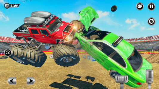 اسکرین شات بازی 6x6 Monster Truck Demolition Derby: Stunt Car Race 7