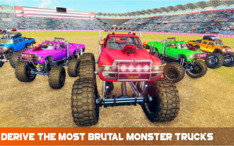 اسکرین شات بازی 6x6 Monster Truck Demolition Derby: Stunt Car Race 3