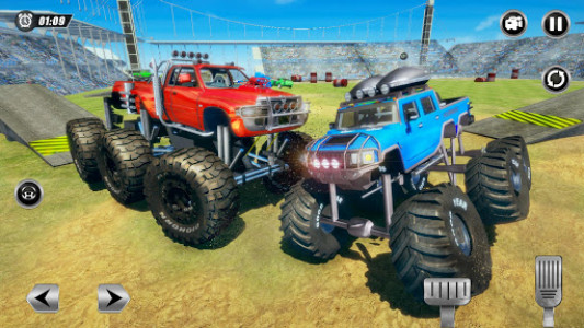 اسکرین شات بازی 6x6 Monster Truck Demolition Derby: Stunt Car Race 8