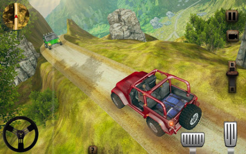 اسکرین شات بازی Offroad Jeep Simulator 2019: Mountain Drive 3d 3