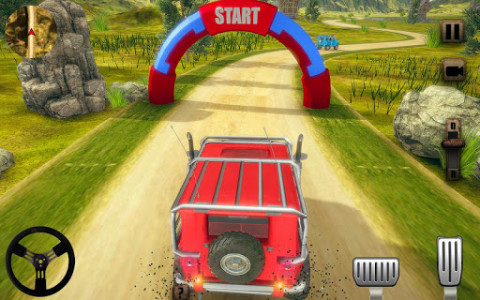 اسکرین شات بازی Offroad Jeep Simulator 2019: Mountain Drive 3d 4