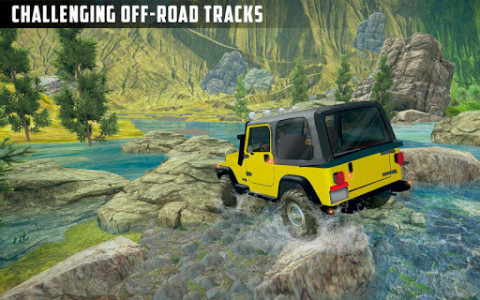 اسکرین شات بازی Offroad Jeep Simulator 2019: Mountain Drive 3d 2