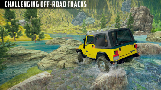اسکرین شات بازی Offroad Jeep Simulator 2019: Mountain Drive 3d 7