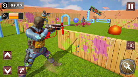 اسکرین شات بازی Paintball Wars: Color Shooting Battle Arena 5