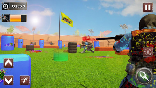 اسکرین شات بازی Paintball Wars: Color Shooting Battle Arena 8