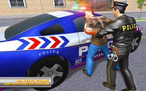 اسکرین شات بازی Police Car Crime Chase: Police Games 2018 6