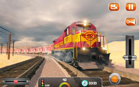 اسکرین شات برنامه Train Driving Simulator 2019: New Train Games 3D 1
