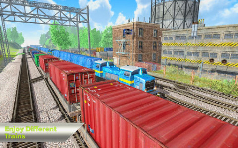 اسکرین شات برنامه Train Driving Simulator 2019: New Train Games 3D 4