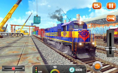 اسکرین شات برنامه Train Driving Simulator 2019: New Train Games 3D 3