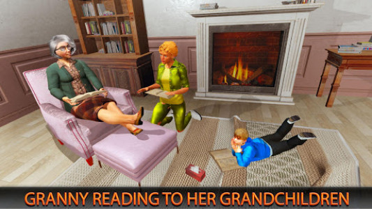اسکرین شات بازی Virtual Family Happy Granny Sim: Granny as Nanny 7