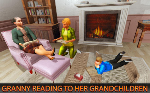 اسکرین شات بازی Virtual Family Happy Granny Sim: Granny as Nanny 3