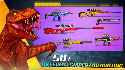 اسکرین شات برنامه Wild Dino Hunting Gun Games 8