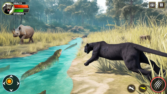 اسکرین شات 3 بازی Wild Black Panther Games