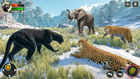 اسکرین شات 2 بازی Wild Black Panther Games