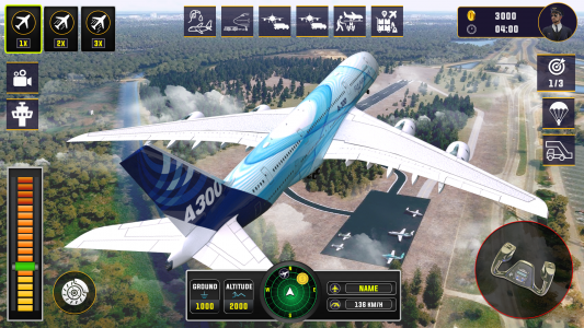 اسکرین شات بازی Airplane Games 3D: Pilot Games 3