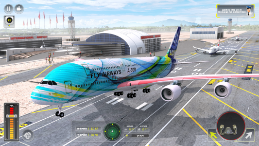 اسکرین شات 4 بازی Airplane Games 3D: Pilot Games