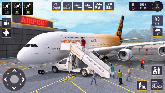 اسکرین شات بازی Airplane Games 3D: Pilot Games 4