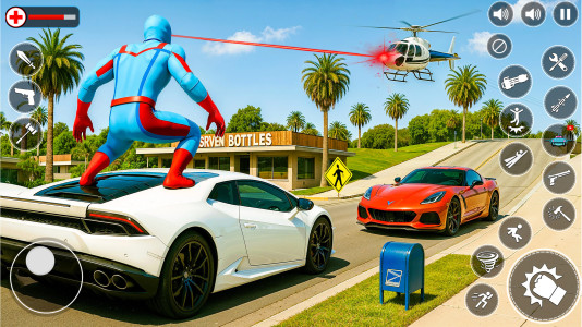 اسکرین شات 2 بازی Spider Hero: Rescue Mission 3D