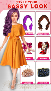 اسکرین شات برنامه Fashion Show Game: Dress Up 6