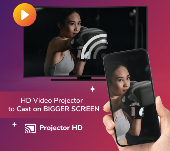 اسکرین شات برنامه Projector - HD Video Mirroring 1