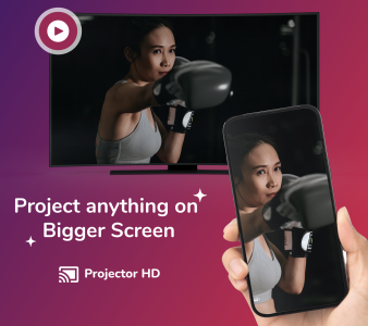 اسکرین شات 1 برنامه Projector - HD Video Mirroring