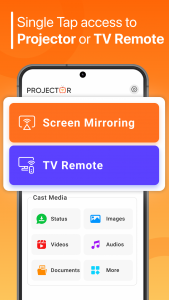 اسکرین شات برنامه Projector - HD Video Mirroring 2