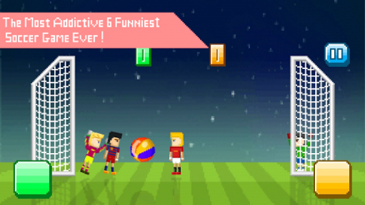 اسکرین شات بازی Funny Soccer - 2 Player Games 1
