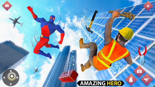 اسکرین شات برنامه Superhero City Rescue Mission 4