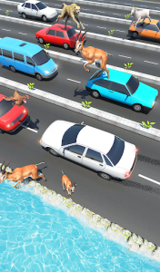 اسکرین شات بازی Animal Pets Traffic Highway Cross 5