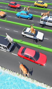 اسکرین شات بازی Animal Pets Traffic Highway Cross 6