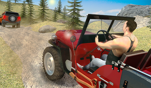 اسکرین شات بازی Offroad Long Trailer Truck Sim - Jeep Prado Games 5