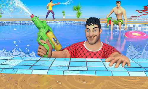 اسکرین شات برنامه Water Battle Arena Shooting 7