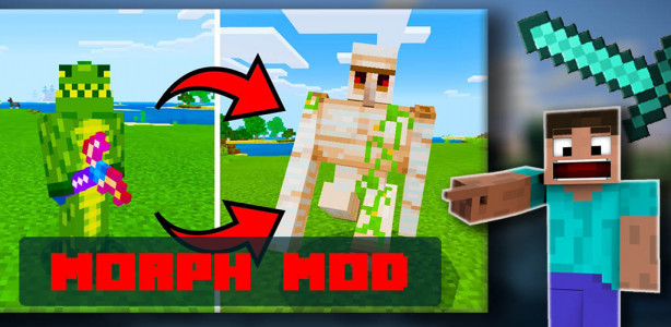 اسکرین شات برنامه Morph Mod for Minecraft PE 1